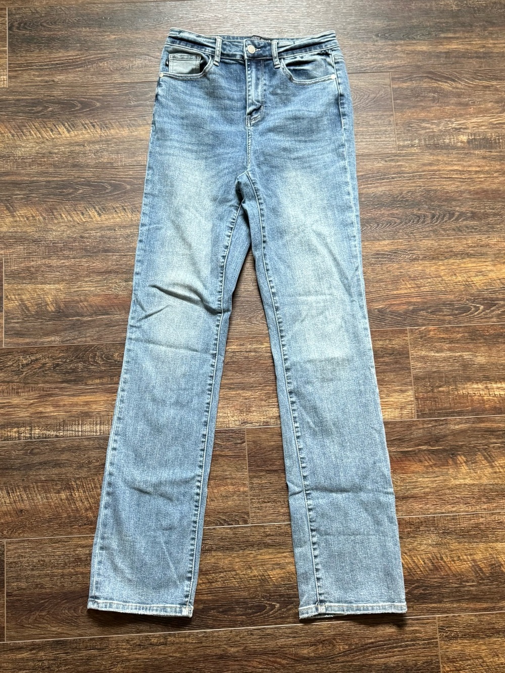 Judy Blue Classic Straight-Leg Women's Jeans Light Blue Wash 5 / 27